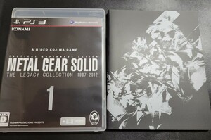 PS3 メタルギアソリッド レガシーコレクション ディスク１と冊子のみです　0906