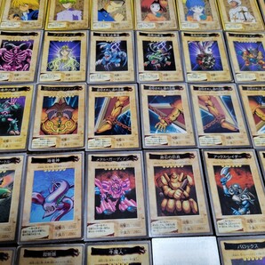 バンダイ版 遊戯王 カードダス 1弾～3弾 ノーマルカード(カード名が金色含む) 全109種 コンプセットの画像3