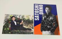 嵐 A4 クリアファイル 5×20ワクワク学校 2020 24時間テレビ ARASHI EXHIBITION JOURNEYアートカード 大野智 デザイン 白 緑_画像3