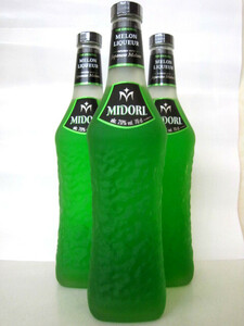  Suntory green melon liqueur 700ml bin X3 pcs set 