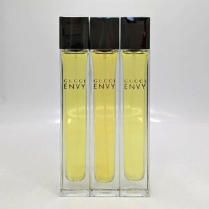 [9304-009] GUCCI ENVY Eau de Toilette духи 3 позиций комплект Gucci Envy -o-doto трещина 50ml [ б/у товар ]