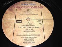 Duran Duran★中古LP国内盤帯付「デュラン・デュラン～セブン＆ザ・ラグド・タイガー」_画像4