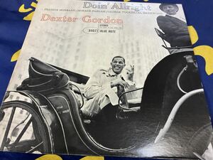 Dexter Gordon★中古LP/US盤RVG刻印「デクスター・ゴードン～Doin’Allright」 