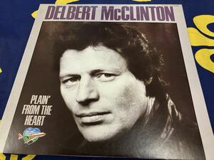 Delbert McClinton★中古LP国内プロモ白レーベル盤「デルバート・マクリントン～アメリカン・ハート」