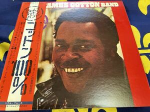 James Cotton★中古LP国内プロモ盤帯付「ジェームズ・コットン～100％コットン」