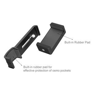 【送料無料】DJI Pocket2 対応 スマホ固定ブラケット スマホマウント アクションカメラモニタの画像4