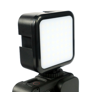 《送料無料・国内発送》GoPro アクションカメラ 一眼レフカメラ 小型 スタジオ照明 ライト連結可能 撮影用LED照明 LEDライトの画像1