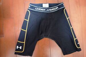 ◇UY81◇　中古　UNDER ARMOUR　アンダーアーマー　野球　ソフトボール用　スラパン　スライディングパンツ LG サイズ　高校野球使用