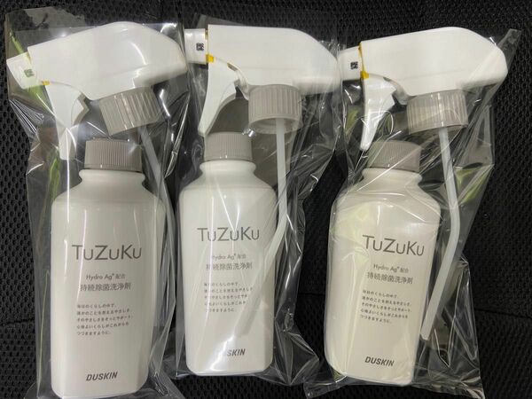 ダスキンTuZuKu 持続除菌洗浄剤(200mL) 専用スプレー付×3