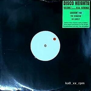 ★☆V.A.「Disco Heights Vol.1 ...Real Revenge」Harvey Mason, Surface Noise, Gino Soccio☆★