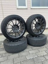 ★エンケイ　★ENKEI Racing ★NT03RR ★235/40Ｒ18★ＰＣＤ100★５穴★ＢＲＺ★ホイールタイヤ4本セット_画像2