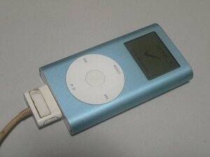 iPod mini A1051 4GB no. 1 поколение голубой Junk CF. для 