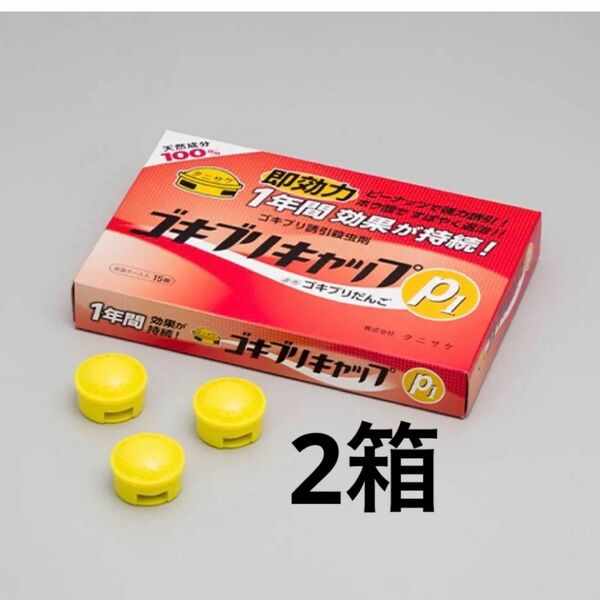 タニサケ ゴキブリキャップ p1 15個×2箱 ホウ酸 ピーナッツ