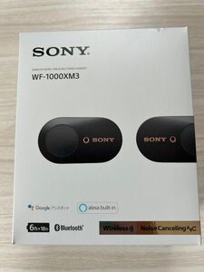 SONY WF-1000XM3 BLACK ワイヤレスイヤホン ブラック ソニー Bluetooth