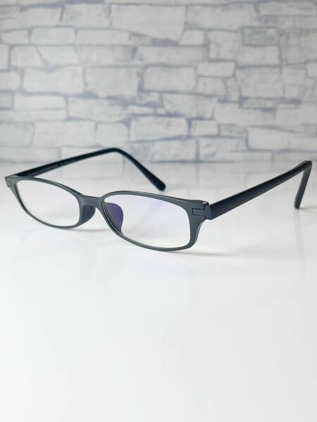 JINS READING GLASSES 度数 +1.5 FRD-15A-014 ジンズ スクエア型 ブラック 老眼鏡 良品