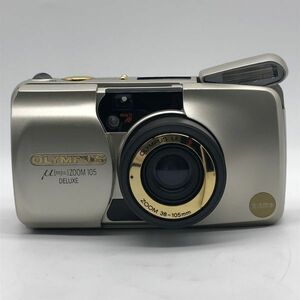 6w38 OLYMPUS μ ZOOM 105 DELUXE 動作確認済 オリンパス ミュー ズーム デラックス コンパクトカメラ フィルムカメラ レンズ カメラ 1000~