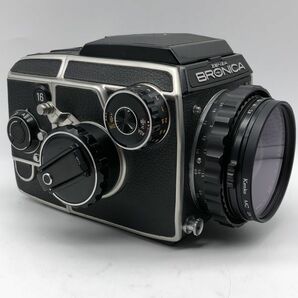 8w135 ZENZA BRONICA EC-TL 動作確認済 レンズ NIKKOR-H・C 1:2.8 75mm ブロニカ ニッコール カメラ 中判カメラ フィルムカメラ 1000~の画像6