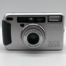 6w162 美品 PENTAX ESPIO 120Mi 動作確認済 ペンタックス エスピオ カメラ コンパクトカメラ フィルムカメラ 写真 撮影 1000~_画像1