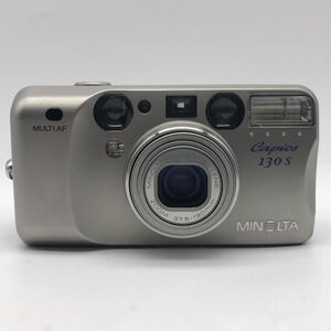 6w27 MINOLTA Capios 130S 動作確認済 ミノルタ カピオス コンパクトカメラ フィルムカメラ レンズ カメラ レトロ 写真 撮影 1000~