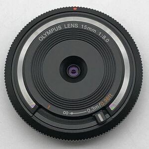 L5w154 OLYMPUS LENS 15mm 1:8.0 body cap lens Olympus camera accessory lens photograph camera accessory photographing 1000~