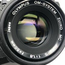 6w48 OLYMPUS OM10 ブラック 動作確認済 レンズ 50mm オリンパス オーエム 一眼レフ カメラ フィルムカメラ フィルム一眼 1000~_画像2