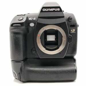 8w146 OLYMPUS デジタルカメラ E-5 ボディ バッテリーパック付 動作確認済 オリンパス カメラ デジタル一眼 デジカメ 一眼レフ 1000~