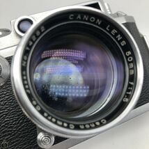 6w44 Canon IV Sb型 Lマウント 50mm 動作確認済 キャノン レンジファインダー ライカ バルナック型 コンパクトカメラ フィルムカメラ 1000~_画像2