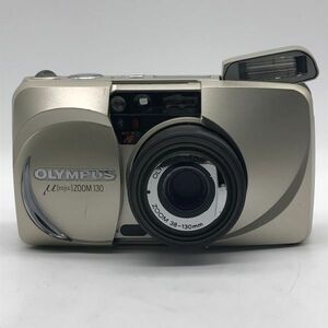 6w39 OLYMPUS μ ZOOM 130 operation verification settled Olympus Mu zoom compact camera film camera lens camera 1000~