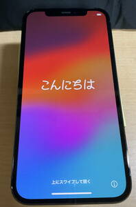 Apple iPhone12Pro 128GB　グラファイト MGM53J/A　バッテリ82% 　シムフリー