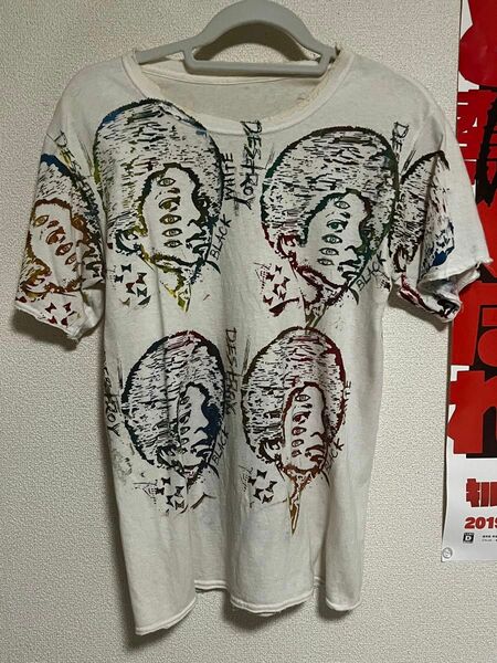 HIRO(現在KIDILL)デザイナー＋他3名のクアドラプルネームTシャツ