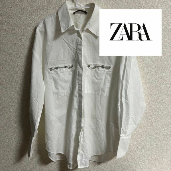 ZARA 白シャツ