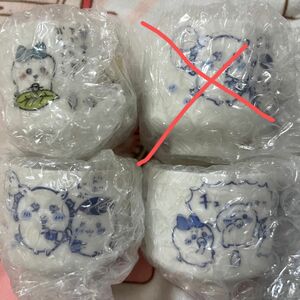 ちいかわ おちょこ ガチャガチャ 陶器 ハチワレ シーサー くりまんじゅう ちいかわ うさぎ