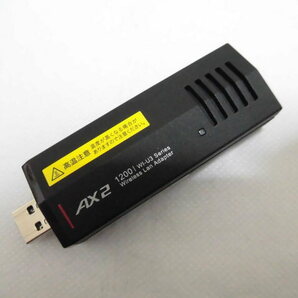 BUFFALO (WI-U3-1200AX2) USB3.2 Gen1対応Wi-Fi 6 (11ax) アダプタ ★中古正常品★の画像1