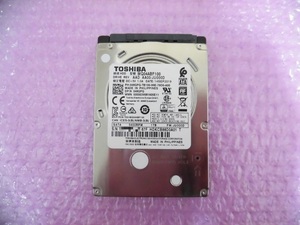 TOSHIBA (MQ04ABF100) 1TB 5400rpm 128M ★バッファ128M搭載 使用1255時間★