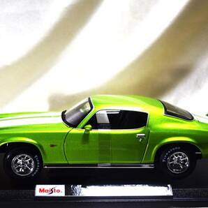 新品マイスト1/18【Maisto】◆1971年式 Chevrolet Camaro/レア◆シボレー/ポルシェ/フェラーリ/BMW/アウディ/オートアート/京商/ブラーゴの画像9