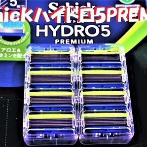 特売！送料無料【Schick HYDRO5 PREMIUM】■「シック ハイドロ5 プレミアム」替刃合計８刃入 連日速配/コンビニ併設の画像2