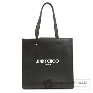 Jimmy Choo ジミーチュウ ロゴ トートバッグ レザー レディース 中古