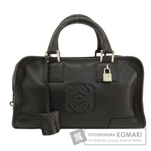 LOEWE ロエベ アマソナ ハンドバッグ レザー レディース 中古