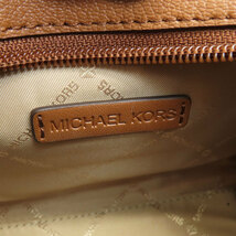 Michael Kors マイケルコース MKシグネチャー 2WAY ハンドバッグ レザー レディース 中古_画像6