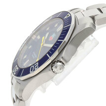 TAG HEUER タグホイヤー WAB1112 アクアレーサー 腕時計 ステンレススチール SS メンズ 中古_画像5