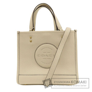 COACH コーチ C5268 デンプシー トート 22 ウィズ コーチ パッチ トートバッグ レザー レディース 中古