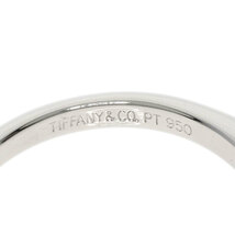 TIFFANY&Co. ティファニー ソリティア ナイフエッジ ダイヤモンド リング・指輪 プラチナPT950 レディース 中古_画像5