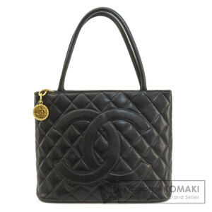 CHANEL シャネル 復刻トート ゴールド金具 トートバッグ キャビアスキン レディース 中古