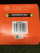 【中古品】BLACK+DECKER(ブラックアンドデッカー) ドラッグスターベルトサンダー オレンジ KA3000　/　ITLH11HXHQYW_画像4