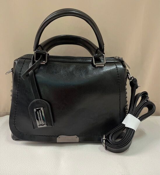 レディース ショルダーバッグ ブラック 新品