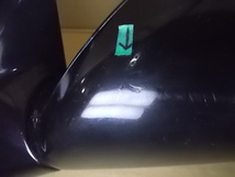 日産 純正 ニッサン S13 シルビア 左 ドアミラー サイドミラー FA 2P 3P 黒メタリック 再塗装 IKI 8109 _画像6