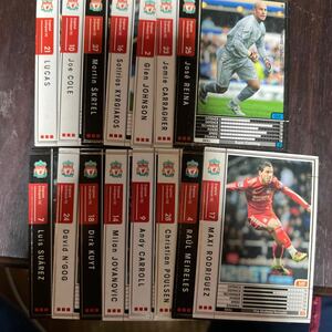 WCCF 10-11 リバプール セット footista Panini