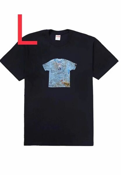 Supreme 30th Anniversary First Tee "Black" large L 新品未使用 シュプリーム