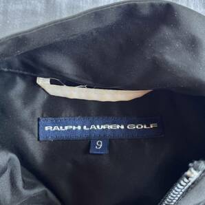 RALPH LAUREN GOLF(ラルフローレンゴルフ) ジップウインドブレーカー 黒 定番 レディース 9 ブルゾンの画像2