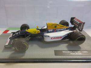 デアゴスティーニ F1マシンコレクション ウィリアムズ FW15C 1993年 アランプロスト WILLIAMS Alain Prost